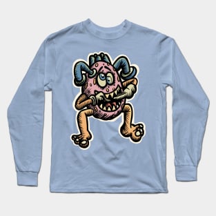 Cocomono - the cute monster Long Sleeve T-Shirt